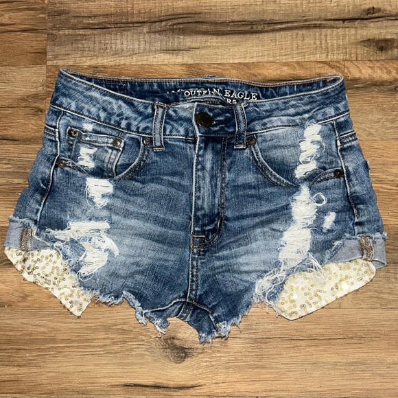 American Eagle Outfitters Pants - American Eagle denim shorts 00